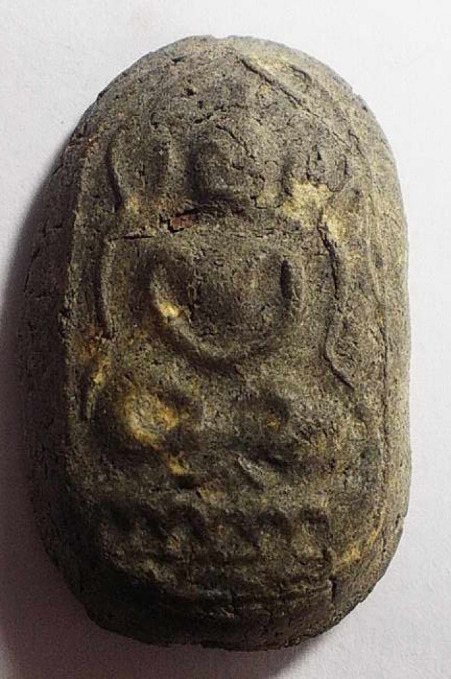 พระผงหลังยันต์ ลพ.พริ้ง วัดบางปะกอก