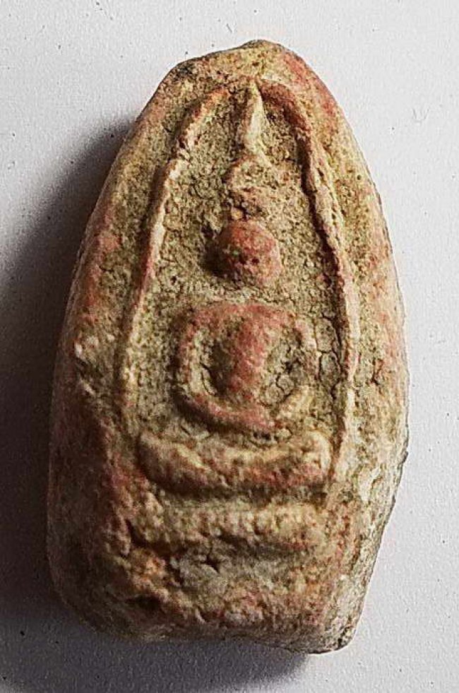 พระผงพิมพ์เม็ดบัว พระครูสอน วัดมักกะสัน