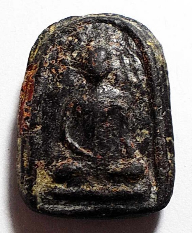 พระพิมพ์เศียรโล้นสะดุ้งกลับ ลป.บุญ วัดกลางบางแก้ว นครปฐม