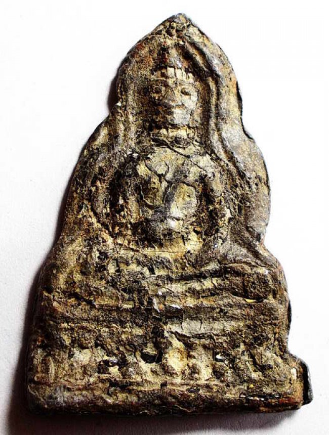 พระพุทธชินราชซุ้มเส้นคู่ กรุโรงทอ พิษณุโลก