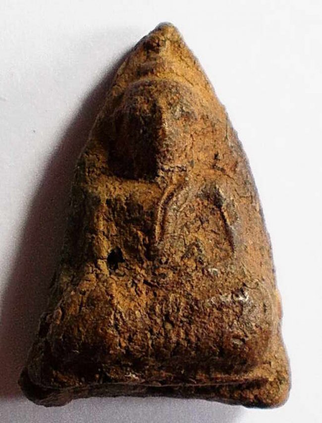 พระกรุวัดตะไกร อยุธยา พิมพ์หน้าครุฑ