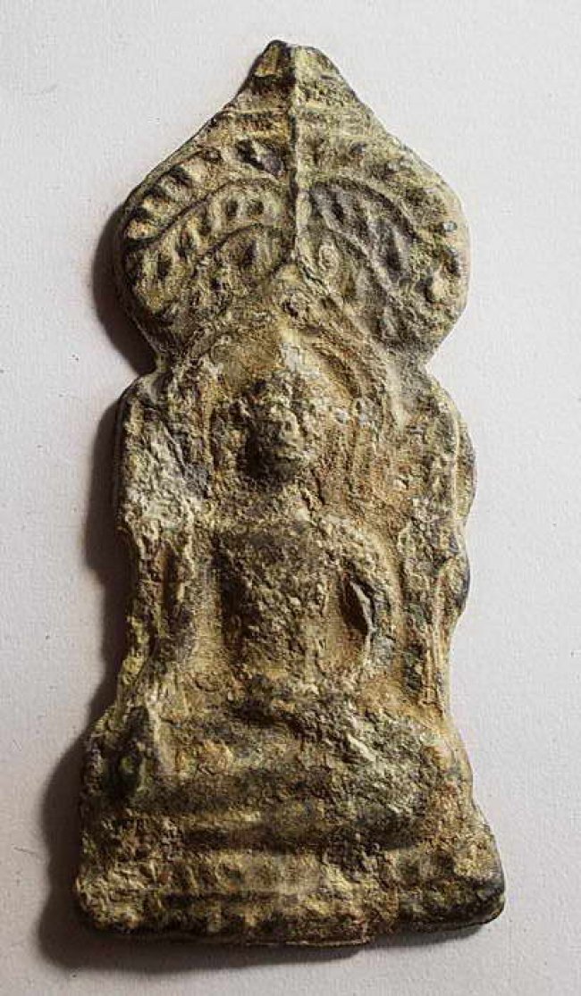 พระพิมพ์ปรกโพธิ์ซุ้มเรือนแก้ว กรุวัดราชบูรณะ อยุธยา