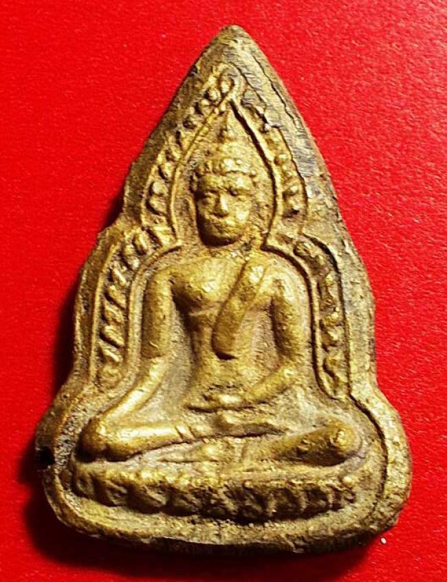 พระพุทธชินราชเข่าลอย หลวงพ่อเงิน วัดดอนยายหอม 