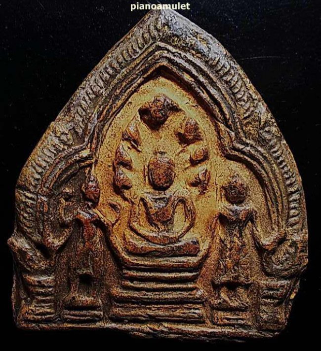 พระนารายณ์ทรงปืน เนื้อดิน สุโขทัย