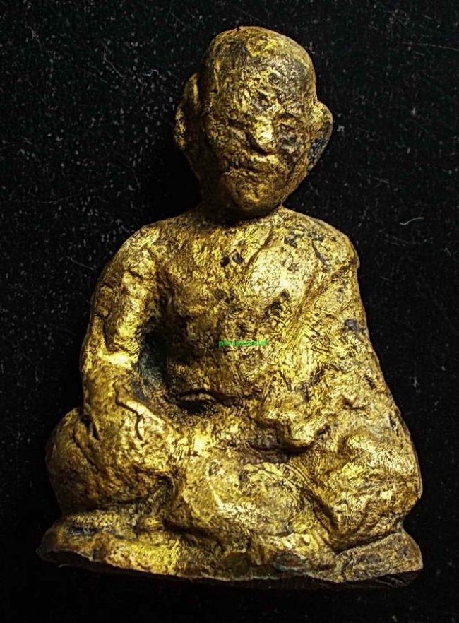 รูปหล่อโบราณ ลพ.จง วัดหน้าต่างนอก อยุธยา ปี 2485 มีโค๊ตใต้ฐาน