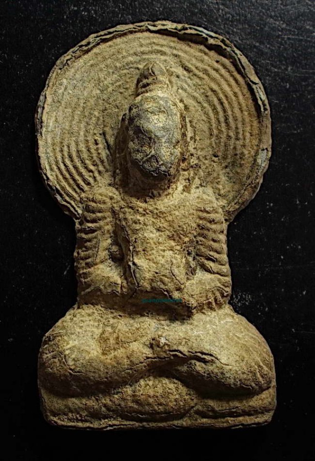 พระทวารวดี ปางปฐมเทศนา ชินเงิน กรุศรีเทพ เพชรบูรณ์