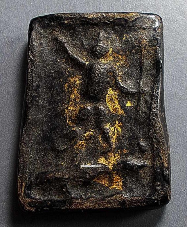 พระเนื้อผงยาหลังยันต์โต๊ะกัง ลป.บุญ วัดกลางบางแก้ว