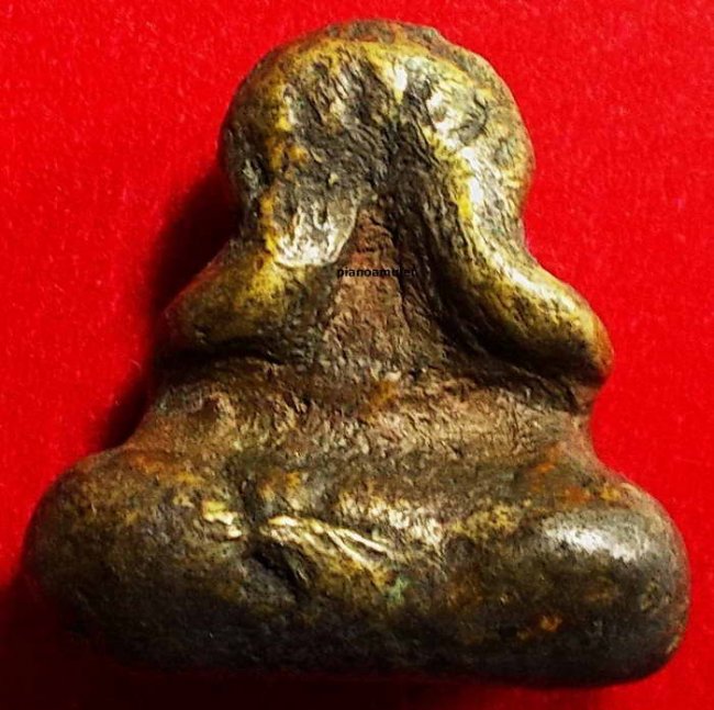 พระปิดตาสายใต้ อจ.ปาล วัดเขาอ้อ พัทลุง พิมพ์ตะพาบมหาลาภ