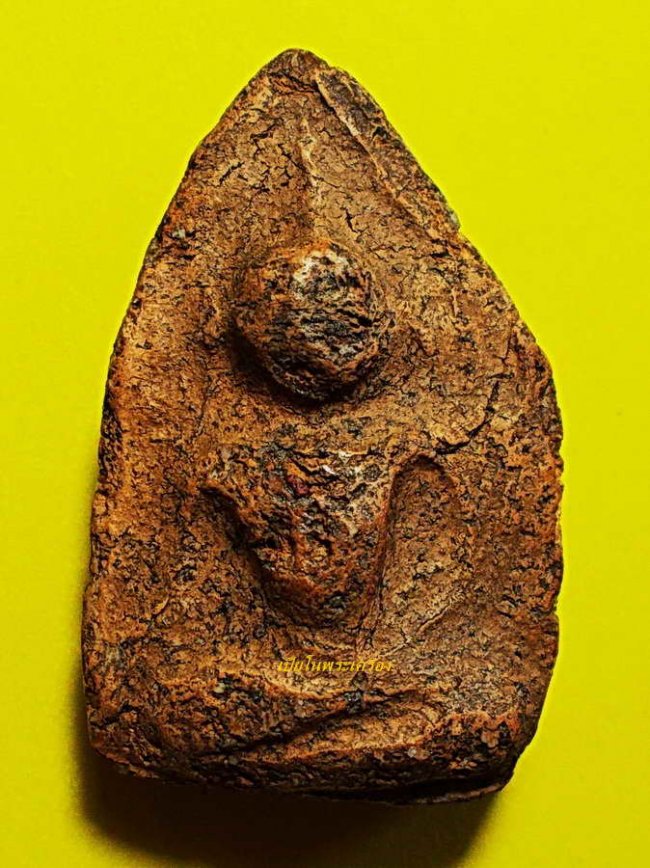 ขุนแผนพลายคู่ตัดเดี่ยว พิมพ์หน้ายักษ์ กรุวัดบ้านกร่าง สุพรรณบุรี