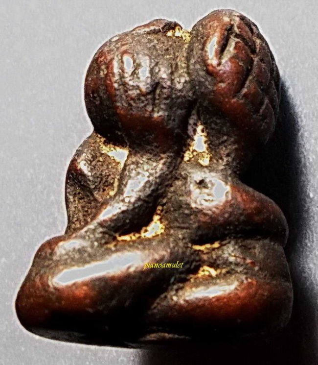 พระปิดตา เนื้อทองแดงเถื่อน สายใต้