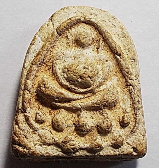 พระกรุวัดเงิน คลองเตย พิมพ์สังกัจจายน์มีหู