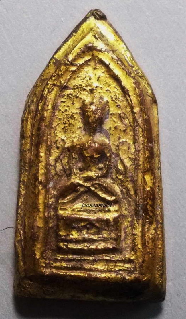 พระกรุวัดชนะสงคราม พิมพ์ขัดสมาธิเพชร 