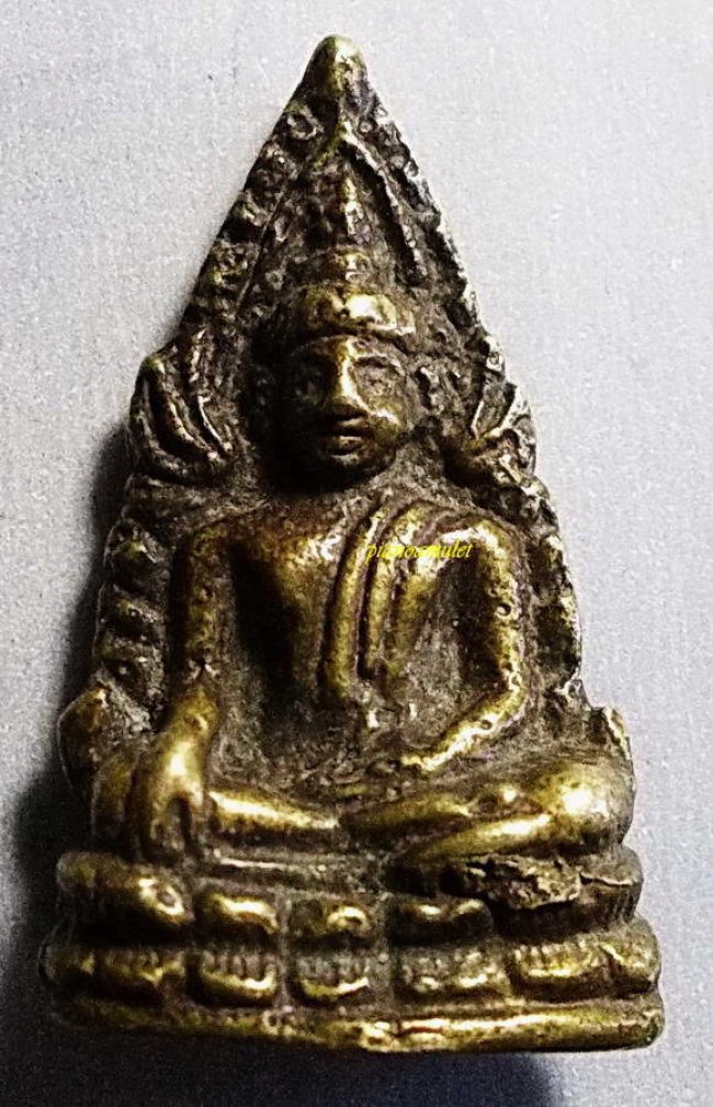 พระพุทธชินราชอินโดจีน ทรงใหญ่ พิมพ์ต้อ บัวขีด ปี 2485