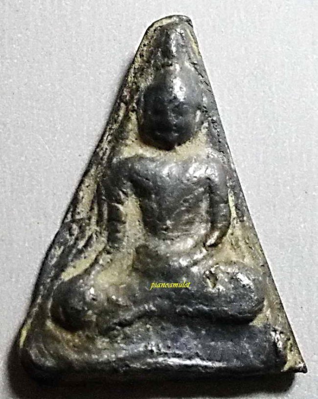 พระนางแขนอ่อน  เนื้อชินเงิน สุโขทัย