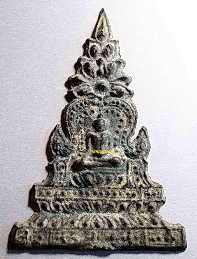 พระซุ้มจิก เนื้อชินเงิน กรุวัดราชบูรณะ อยุธยา