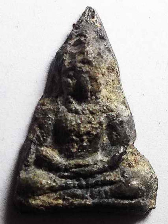 พระร่วงนั่ง เชตุพนหน้าโหนก ชินเงิน