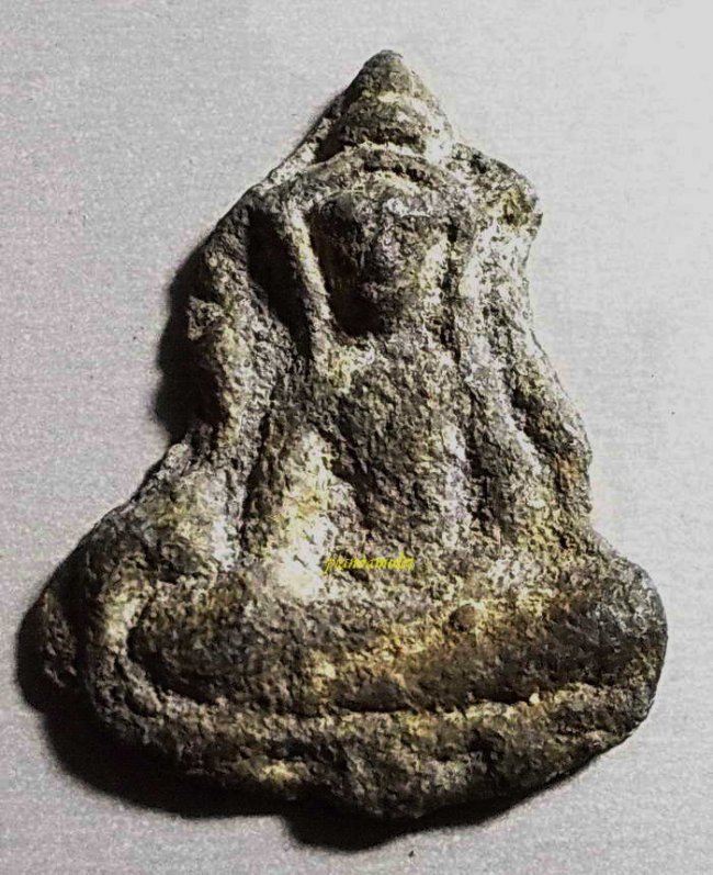 พระกรุนาคาม เนื้อชินเงิน เมืองนครศรีธรรมราช