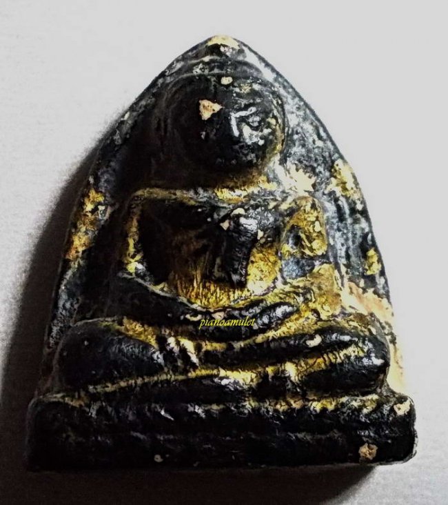 ลพ.โตปางสมาธิ เนื้อดินมีรักมีทอง กรุบางกระทิง อยุธยา