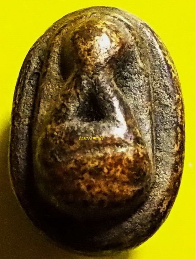 พระปิดตา อาจารย์เปิง วัดชินวนาราม ปทุมธานี พิมพ์เม็ดบัว (นิยม)