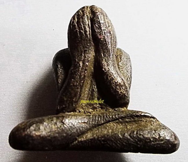  พระปิดตาเนื้อผงคลุกรัก หลวงพ่อครน วัดบางแซะ