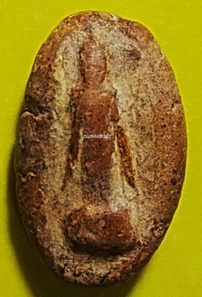 พระร่วงยืน ปางเปิดโลก พิมพ์เม็ดทองหลาง (ยืนตอ) กรุกำแพงเพชร