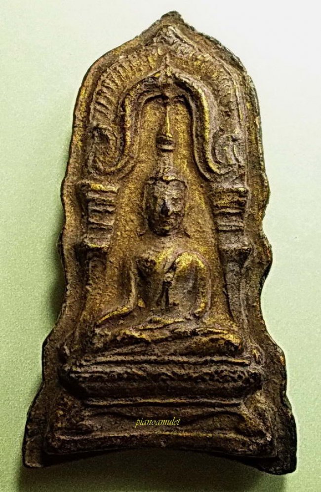 พระยอดขุนพล กรุถ้ำขุนตาล เนื้อดินมีรักทอง จ.ลำพูน 