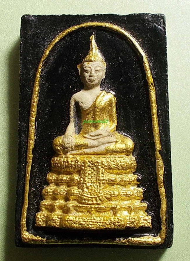 สมเด็จวัดไร่ขิง พิมพ์ใหญ่ พิเศษ กรรมการ ปี 2514 ลงรักปิดทอง 