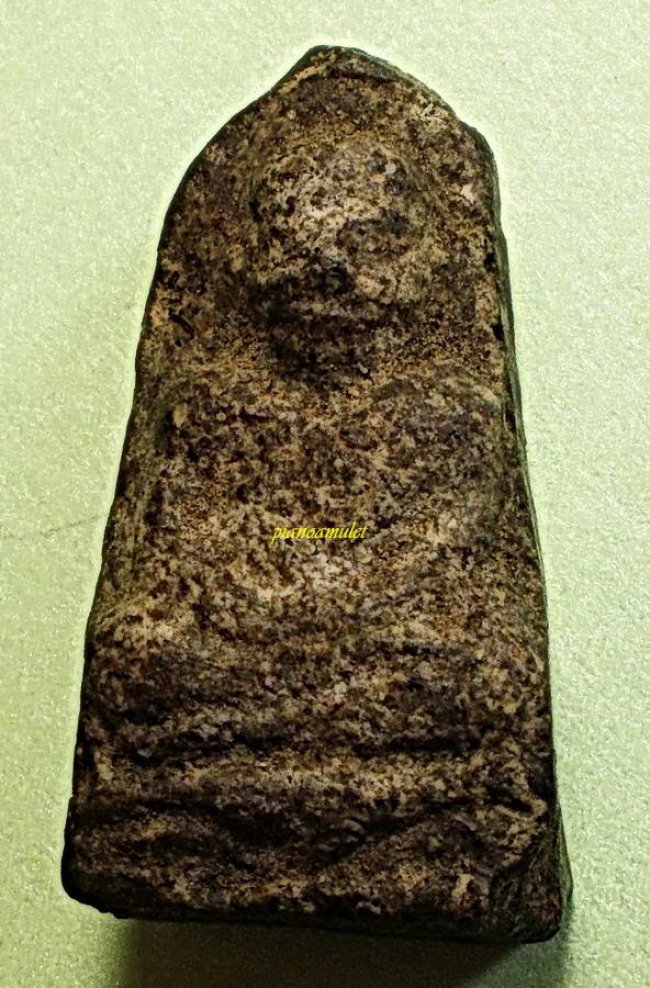 พระเนื้อว่านหลวงพ่อน่วม วัดหลวงครู หลังพระอานนท์ พิมพ์ใหญ่ รุ่นแรก