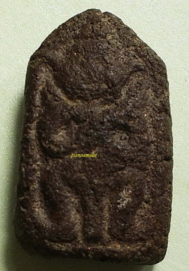 ท้าวเวสสุวรรณ พระครูสอน วัดมักกะสัน ปี 2484 ก้นอุดผง