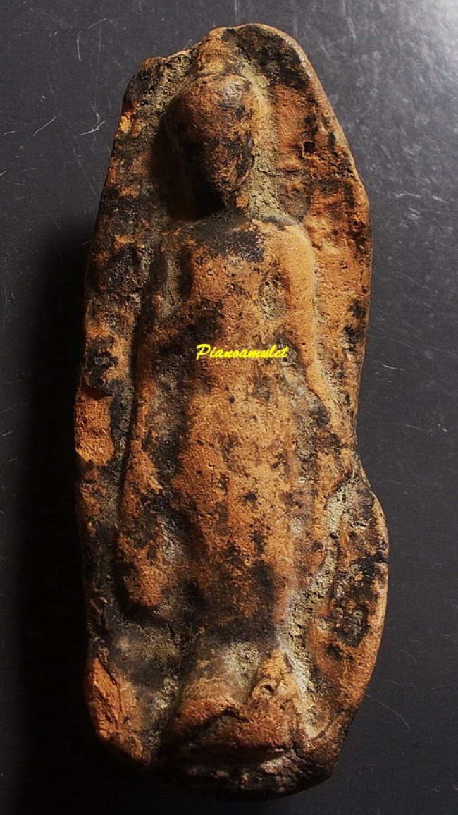 พระทวารวดี เนื้อดิน ปางประทานพร