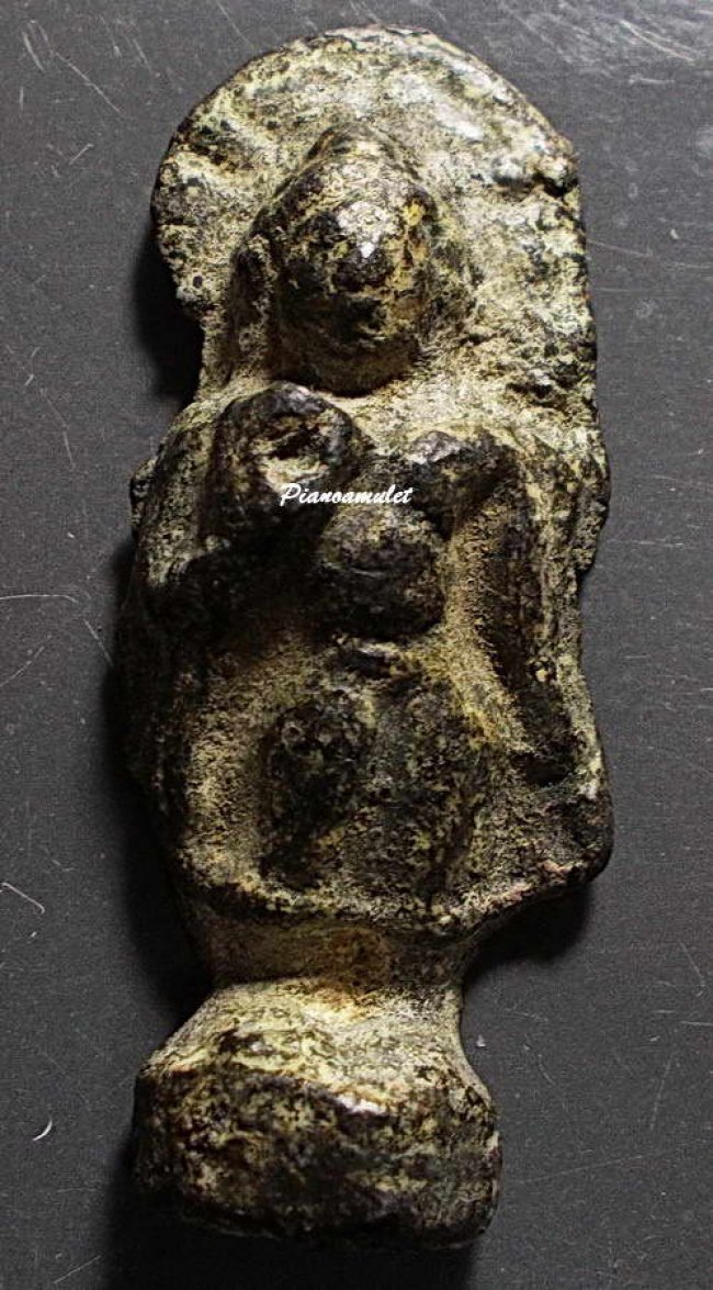 พระทวารวดี เนื้อชิน ปางประทานพร