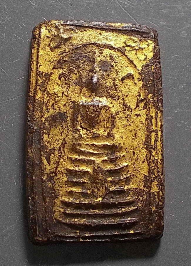 สมเด็จฐานผ้าทิพย์ รักทองเดิม ลพ.คร้าม วัดพระเงิน นนทบุรี