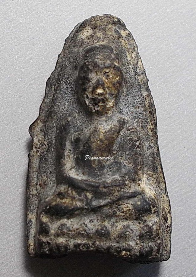 ลป.ทวด พิมพ์ใหญ่หลังยันต์เฑาะ วัดควนวิเศษ ตรัง ปี 2506