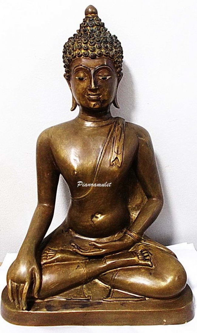 พระบูชา เชียงแสนสิงห์หนึ่ง หน้าตัก 9 นิ้ว ศิลปเชียงแสน