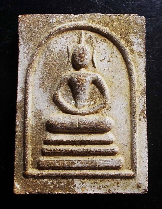 สมเด็จหลังรูปถ่าย ลพ.ริ้ว วัดตลาดเกรียบ อยุธยา