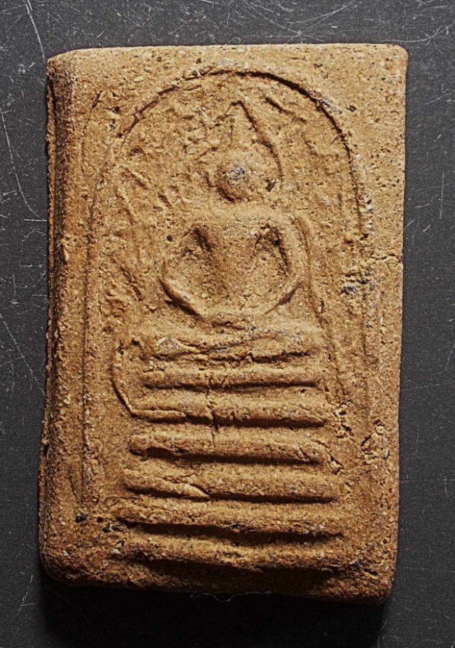 สมเด็จรุ่นแรก พิมพ์ประภามณฑล หลวงพ่อรวย วัดตะโก จ .อยุธยา ปี 2498