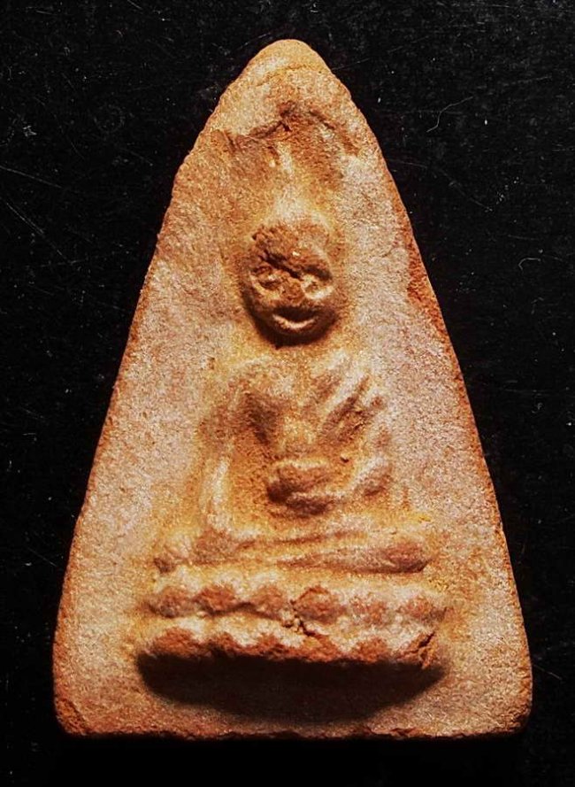 พระพุทโธ ลพ.สังวาลย์ วัดทุ่งสามัคคีธรรม รุ่นแรก พิมพ์กลาง หลังสัมมาสติ ปี 2526 พร้อมบัตรรับรอง