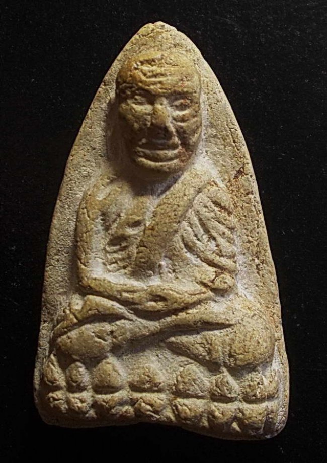 ลป.ทวด พิมพ์ใหญ่ เนื้อขาวบางขุนพรหม วัดประสาท ปี 06