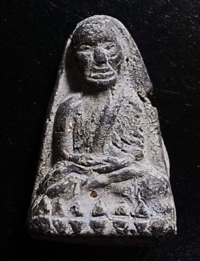 ลป.ทวด พิมพ์ใหญ่ เนื้อเทา วัดประสาท ปี 2506