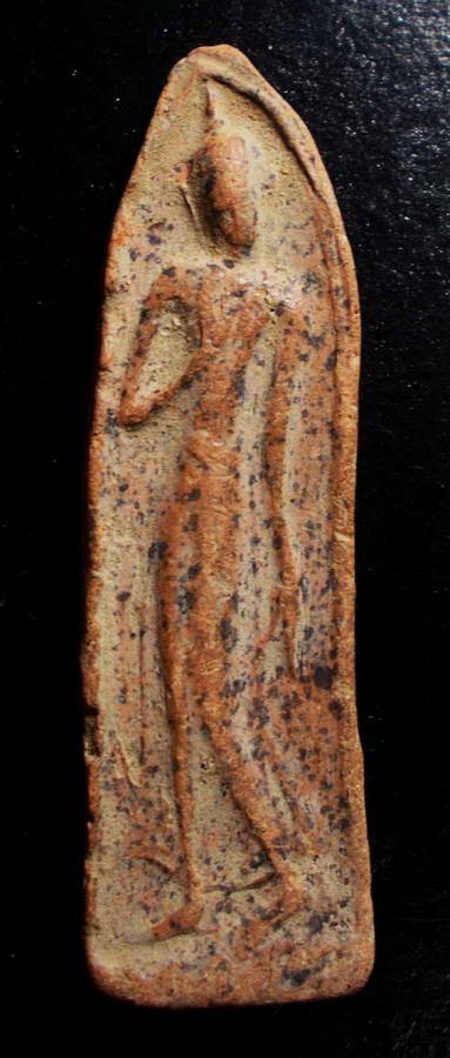 พระกรุวัดราชนัดดา พิมพ์ลีลาส่องคบ