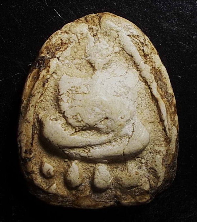 พระกรุวัดเงินคลองเตย พิมพ์สังกัจจายน์ไม่มีหู 