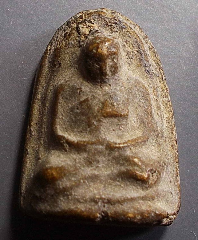 หลวงพ่อทวดเนื้อว่าน ปี 2502 หลวงพ่อเล็ก วัดเขาดิน จ.กาญจนบุรี 