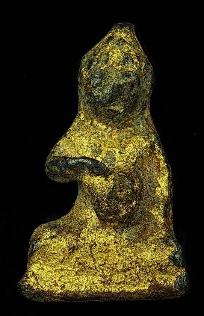 พระพุทธจกบาตร พิมพ์จิ๋ว กรุวัดเชิงท่า นนทบุรี