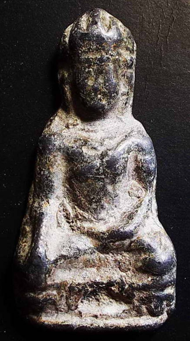 พระเทริดขนนก ชินเงิน กรุวัดพระศรีฯ ลพบุรี