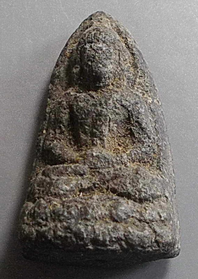 พระธรรมขันธ์ วัดปิยาราม อ.ยะหริ่ง จ.ปัตตานี รุ่นแรก ปี ๒๕๐๘ พิมพ์สมาธิ