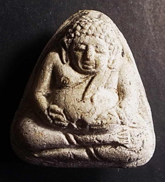 สังกัจจายน์ เนื้อผงบางขุนพรหม วัดประสาท ปี 06