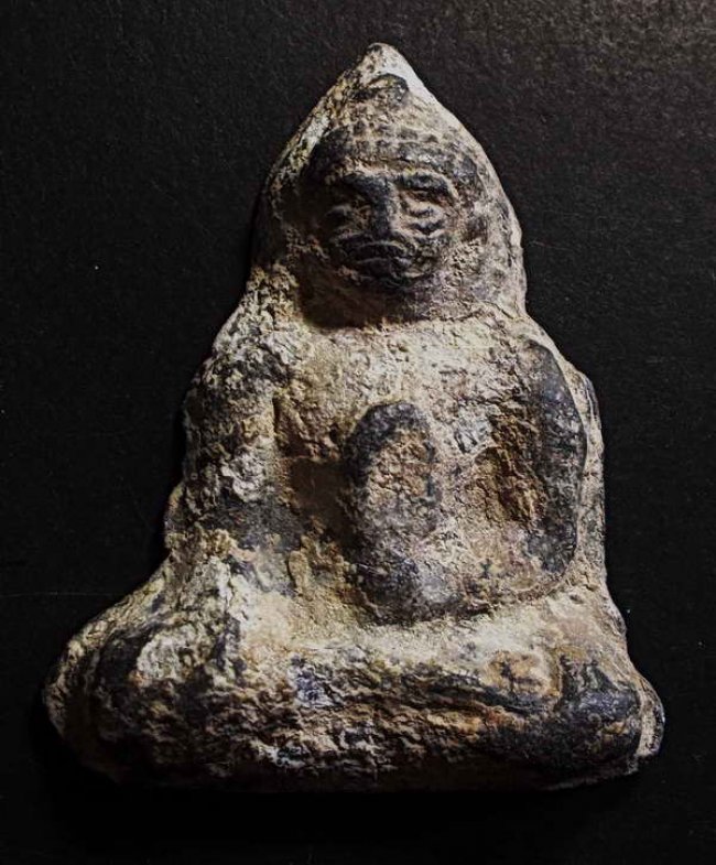 พระหลวงพ่อพัด เนื้อชินเงิน กรุวัดพระศรีรัตนมหาธาตุ ลพบุรี