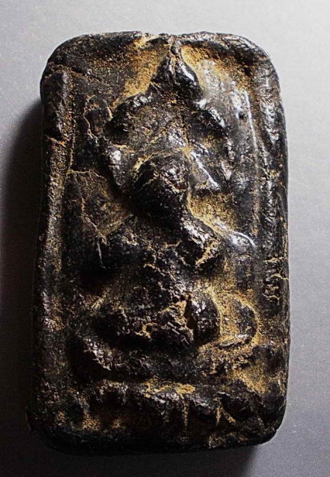 พระปิดตานั่งบัว ยุคต้น ลป.อินทร์เทวดา วัดไทรม้าใต้