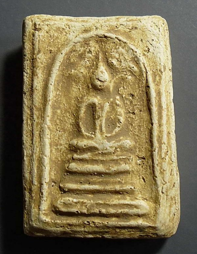 สมเด็จปรกโพธิ์หลังเรียบ พระครูสุพจน์ วัดสุทัศน์ ปี 84