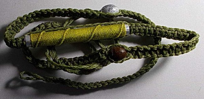 ตะกรุดคาดเอว หลวงพ่อกวย วัดโฆสิตาราม ชัยนาท